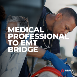 medical professional to emt bridge course cover photo