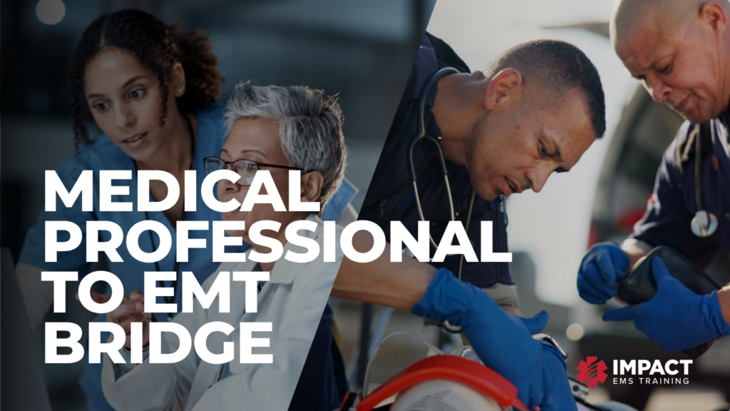 medical professional to emt bridge course cover photo